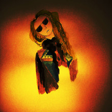 Sunglasses. Traditional illustration project by Jose Luis Torres Arevalo - 03.10.2012