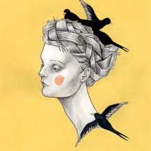 Autumn. Ilustração tradicional projeto de Helena Perez Garcia - 13.03.2012