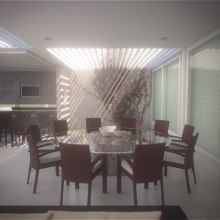 Casa Roche. Design, e 3D projeto de Arq. Francisco Sánchez - 15.03.2012