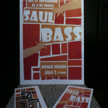 Muestra Saul Bass. Un proyecto de Diseño y Publicidad de Micaela Salomón - 20.03.2012