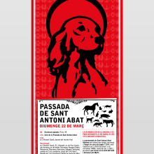 Cartel Abad Dog. Design, and Advertising project by romanet - 03.28.2012
