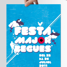 Fiesta Mayor Begues. Design, e Publicidade projeto de romanet - 28.03.2012