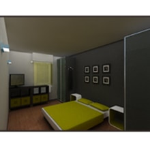 Reforma dormitori. 3D projeto de Alba Lladó - 29.03.2012