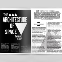 The Architecture of Space. Design project by elisabet girona limberg - 04.01.2012