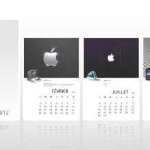Calendario Exaprint FR 2012. Design, e Fotografia projeto de David Puig - 03.04.2012