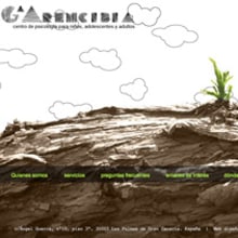 psicología - sitio web. Projekt z dziedziny Design i Programowanie użytkownika laura goma - 04.04.2012