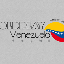 Diseño Coldplay Venezuela. Design, and Music project by Alberto Pinto - 04.05.2012