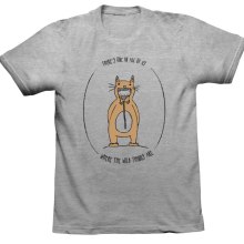 "where the wild things are" t-shirt. Design, and Traditional illustration project by violeta nogueras - 04.08.2012