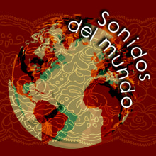 Digipack Sonidos del Mundo. Design projeto de Sara Pérez - 09.04.2012