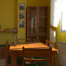 Mi casa en 3D. Un proyecto de 3D de Oscar Hernández de la Viuda - 11.04.2012