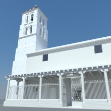 Iglesia de Arbas S. XV 3D (WIP). 3D project by Oscar Hernández de la Viuda - 05.14.2010
