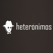 Logo Heterónimos. Design projeto de Alfonso Fernández - 12.04.2012