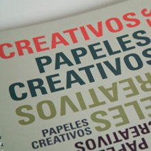 Catálogo de papeles especiales. Design projeto de Carolina Nardi - 13.04.2012