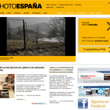 PhotoEspaña 2008. Design, Programming, and Photograph project by seven - 04.17.2012