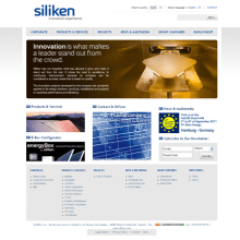 Siliken. Design, Programming, and UX / UI project by seven - 04.17.2012