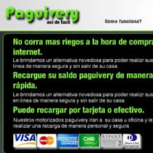 Paguivery. Design, and Advertising project by Jose Antonio Rios - 04.23.2012