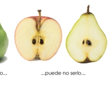 Peras y manzanas. Publicidade projeto de José Estévez - 23.04.2012