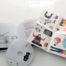 CD - Do It Yourself. Design, Traditional illustration, Music, and Photograph project by Diego Equis De - 04.24.2012