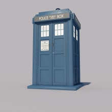 Tardis. Design, Advertising, Motion Graphics, Programming, Photograph, and 3D project by Jorge Cambón Fuentes - 04.24.2012