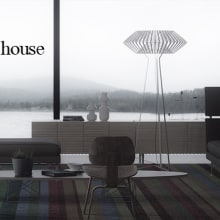 The lake house. Fotografia, 3D, e Design de interiores projeto de estudibasic - 24.04.2012