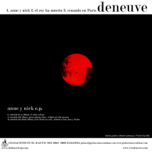 Deneuve / single. Design, Música, e Fotografia projeto de Víctor Carrillo - 25.04.2012