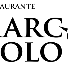 Imagen Corporativa restaurante Marco Polo. Design projeto de Símbolo Ingenio Creativo - 27.04.2012