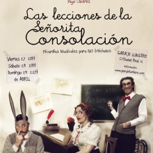 Las lecciones de la señorita Consolación Shooting y Poster. Design, Publicidade, e Fotografia projeto de Iaia Cocoi - 27.04.2012