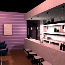 Bar 3D. 3D projeto de Marcos Cortecerto - 27.04.2012