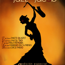 Festival de Jazz - La escalera de Jacob. Design, e Música projeto de Gerard Magrí - 02.05.2012