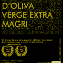 Oli Magrí. Design projeto de Gerard Magrí - 02.05.2012