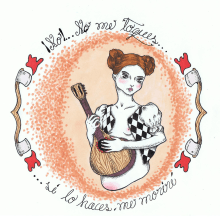 Dolores for Coolhamster Mag. Design e Ilustração tradicional projeto de Nona Fer - 03.05.2012