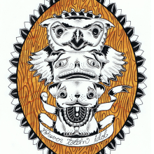 Forever Totem idol. Projekt z dziedziny Design, Trad, c i jna ilustracja użytkownika Nona Fer - 03.05.2012