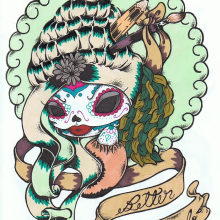 Better of dead. Un progetto di Design e Illustrazione tradizionale di Nona Fer - 03.05.2012