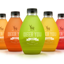 Deer you Organic Juice. Un proyecto de Diseño de Mara Rodríguez Rodríguez - 06.05.2012