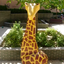 Giraffe. Photograph, and 3D project by MariaHdez - 06.01.2012