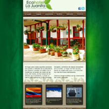 Web Ecohotel La Juanita. Un proyecto de Diseño, Instalaciones y Programación de Laura Soto Ortiz - 13.05.2012