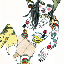 Tattoo the Girl. Um projeto de  de elena macías - 13.05.2012