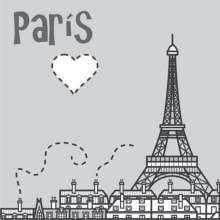 Posters de París. Een project van  Ontwerp, Traditionele illustratie,  Reclame y Fotografie van Marvin - 26.05.2012