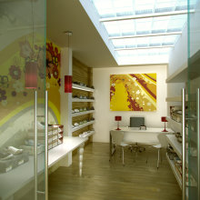 Interior despacho. Un proyecto de Diseño, Instalaciones y 3D de vincent 83 - 18.05.2012