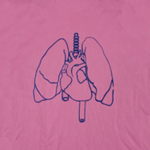 Serigrafiádo y diseño de camiseta. Un proyecto de Diseño de Eva Garrido - 19.05.2012