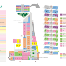 Mapas Universidade Anhembi Morumbi. Design projeto de Nathália Costa - 20.05.2012