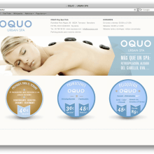 OQUO Urban Spa. Design, and Advertising project by Tania Lucena Cala - 05.27.2012