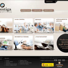 Desarrollo web para agencia de detectives.. Design, Programming, and UX / UI project by Bloom Estudio - 06.04.2012