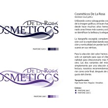 Logotipo Cosméticos DLR. Un proyecto de Diseño de Jose Parcero Míguez - 06.06.2012