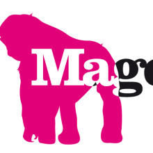 Propuestas logo Magenta Monkey. Un proyecto de Diseño, Ilustración tradicional y Publicidad de Raúl Román Gutiérrez - 11.06.2012