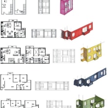Desarrollo de vivienda urbana . Un proyecto de Diseño, Instalaciones y 3D de Maria Clara Restrepo Tirado - 11.06.2012