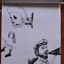 estudios y movidas. Un proyecto de Ilustración tradicional de ximo cerdá peréz - 13.06.2012