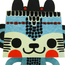 Paper toy . Traditional illustration project by Alejandra Morenilla - 06.15.2012