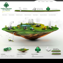 CML Medio Ambiente. Un proyecto de Diseño, Ilustración tradicional y UX / UI de Rolan Gonzalez - 15.06.2012