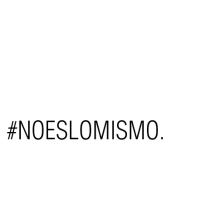 #Noeslomismo.  project by Enric de tot. - 06.19.2012